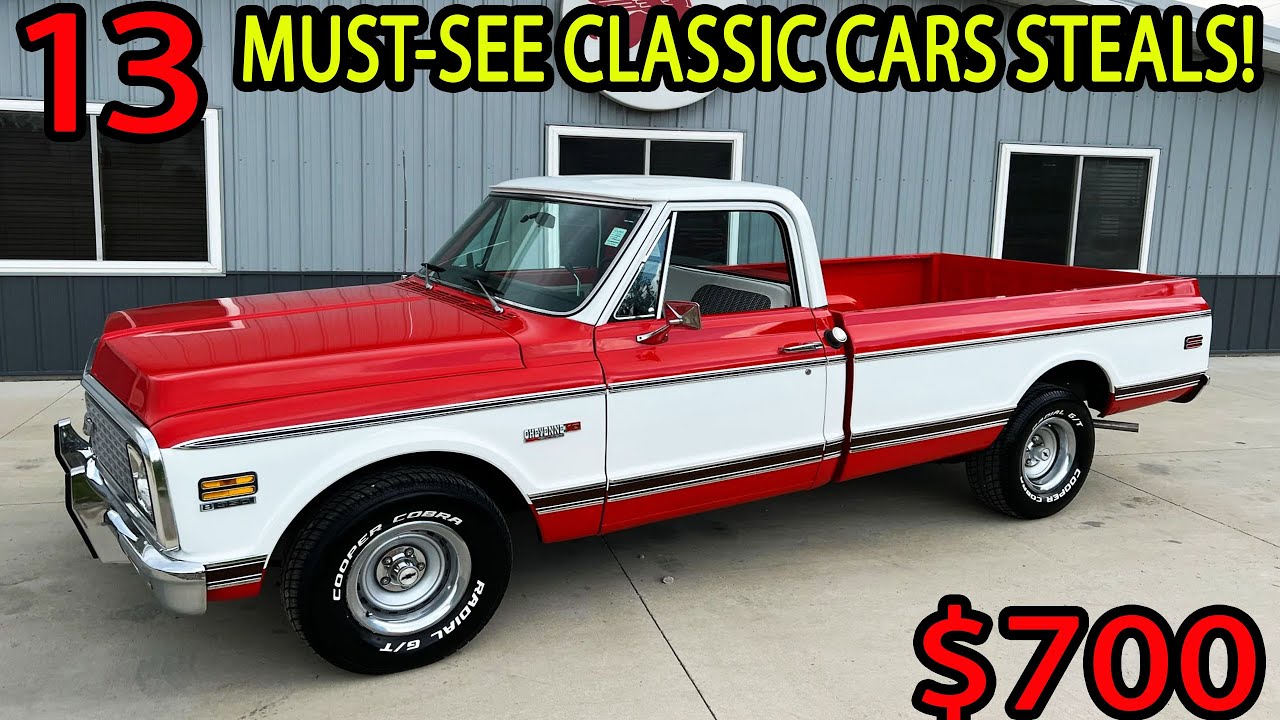 13 Amazing Classic Car Deals – So Affordable!