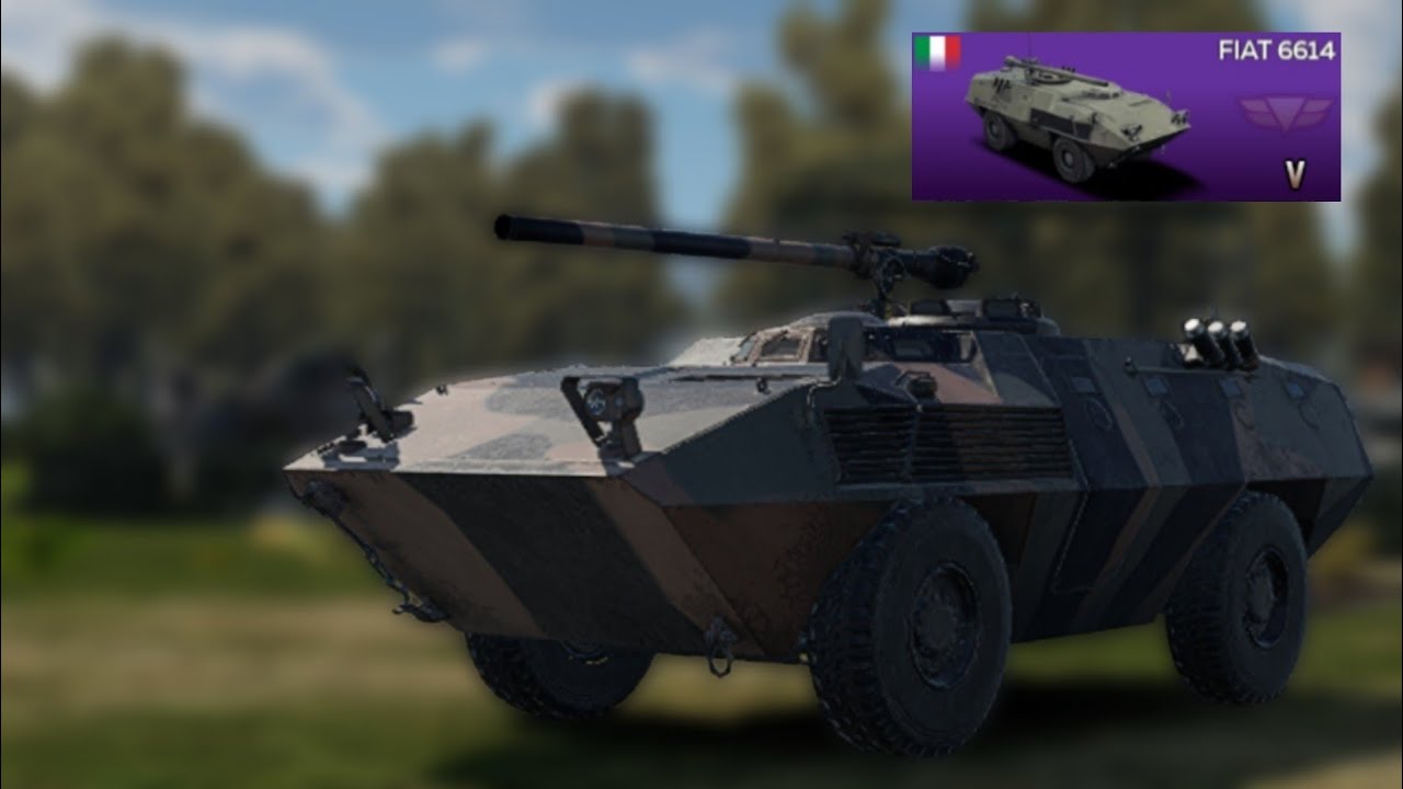 War Thunder Mobile | FIAT 6614 platoon gameplay