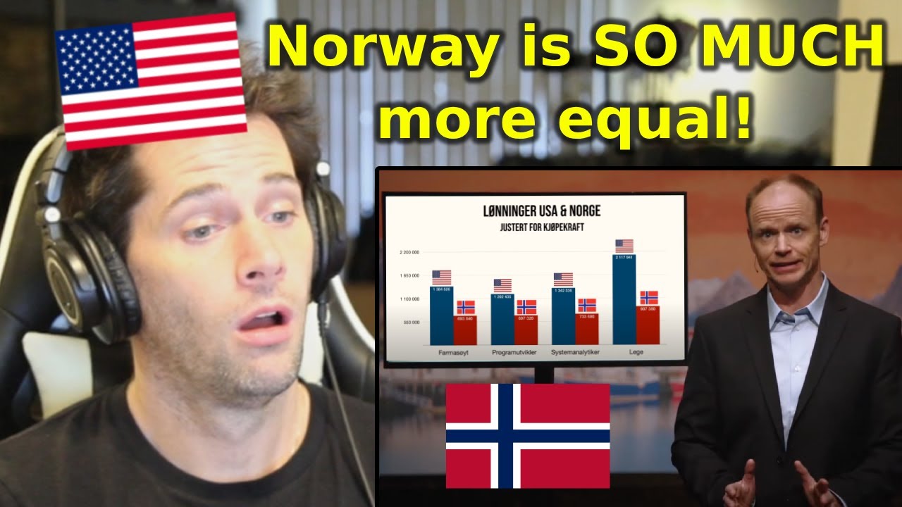 American Reacts to Sånn er Norge - Rich and Equal | Part 2
