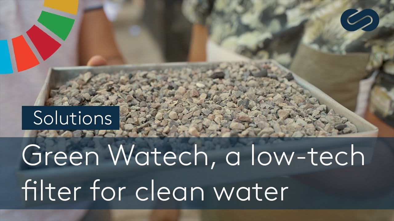 Green&nbsp;Watech, a low-tech filter for clean water - SOLUTIONS