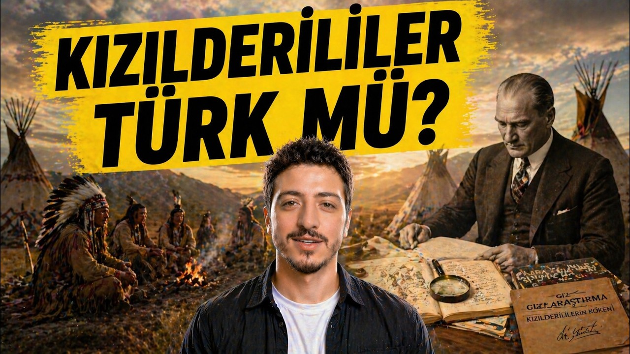 Atatürk'ün Kızılderililer Türk mü araştırması - Bilinmeyen belgelerle!