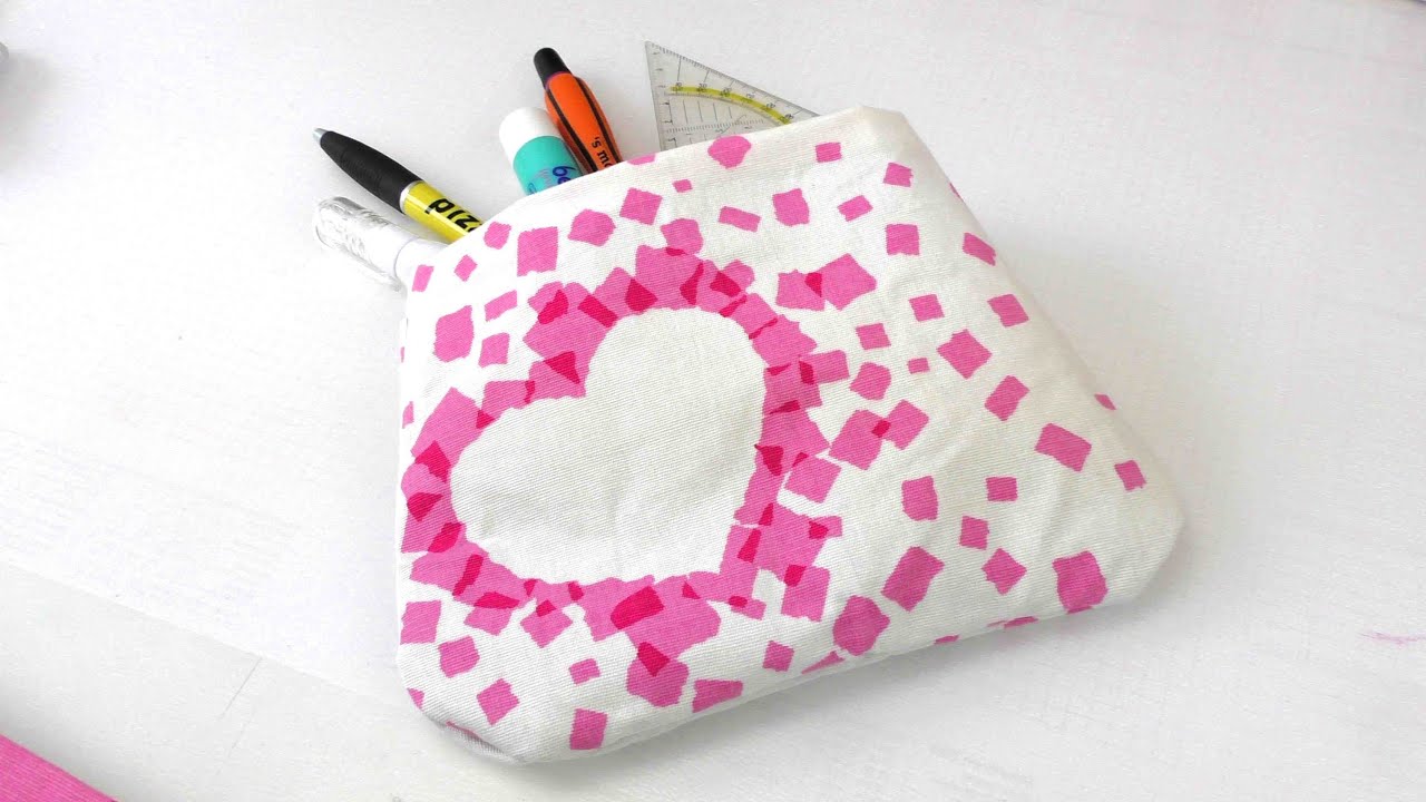 Tasche ohne Nähen mit Stoff und Ducktape selber machen - eigene Tasche basteln