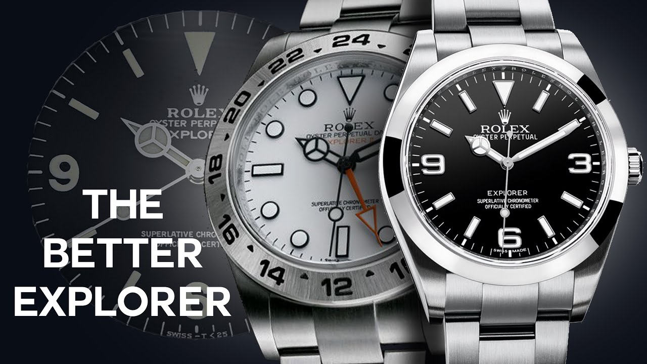 Which Rolex Explorer Is A Better Choice For You? (Explorer 1 vs Explorer 2)