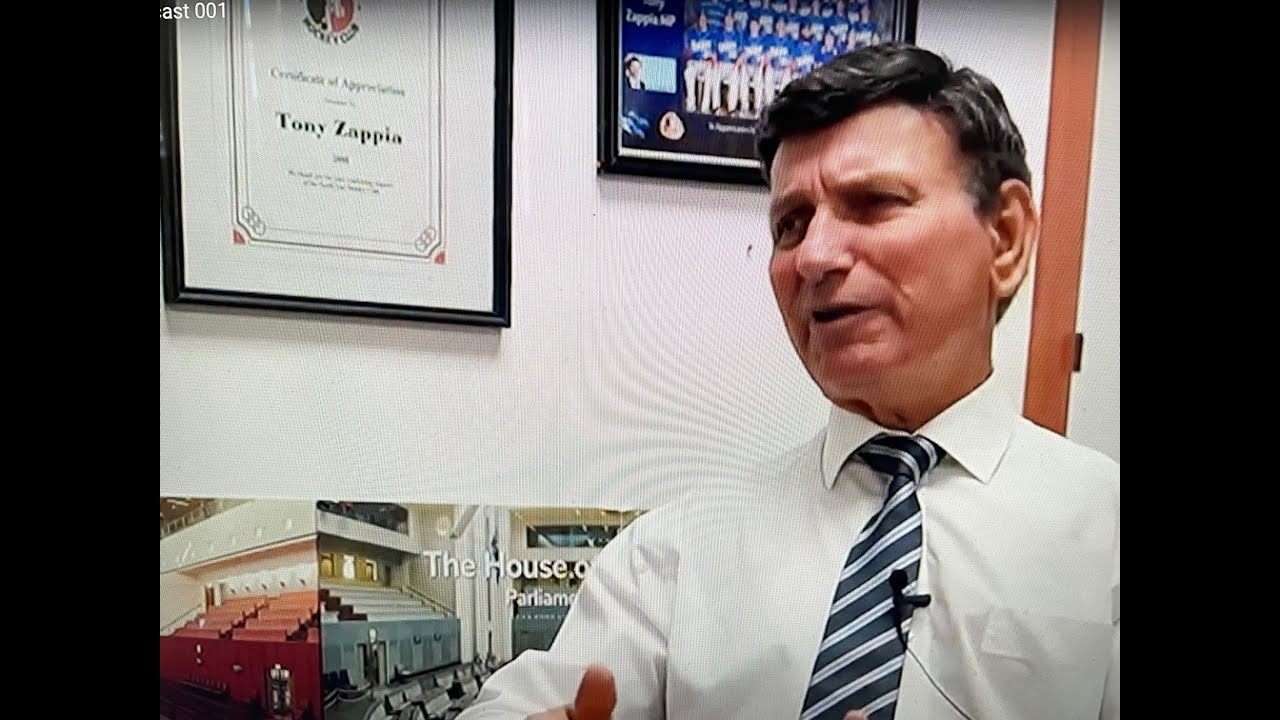 Tony ZAPPIA, MP (LIVE) | Podcast 001