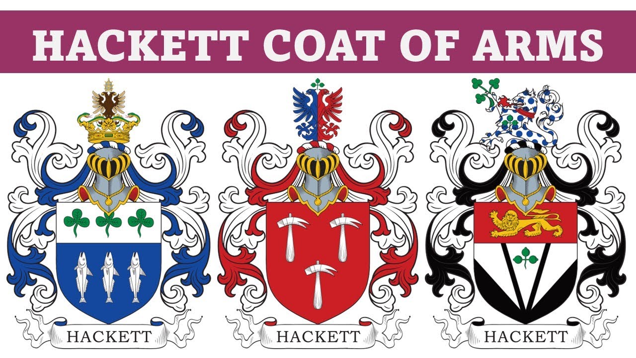 Hackett Coat of Arms & Family Crest - Symbols, Bearers, History