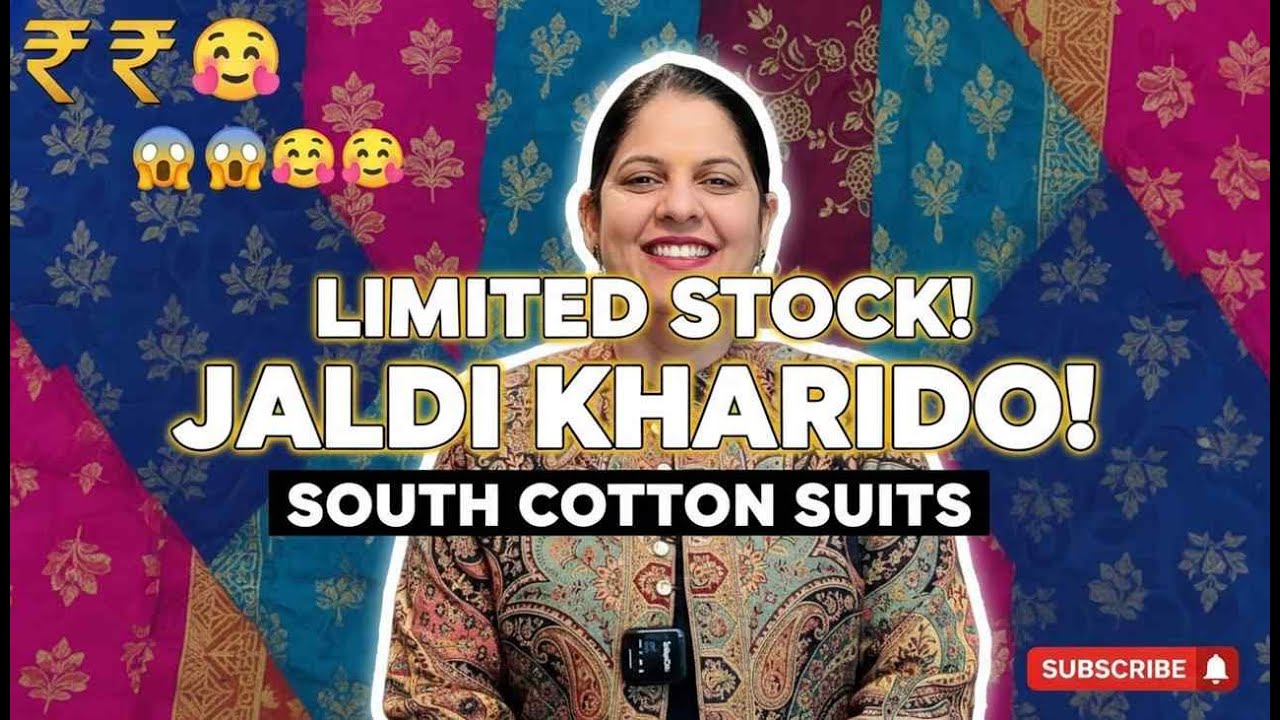 showcasing south cotton suits @ 9315832264