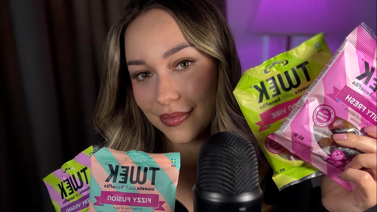 ASMR | Candy Tasting, Reactions & Chewy Sounds