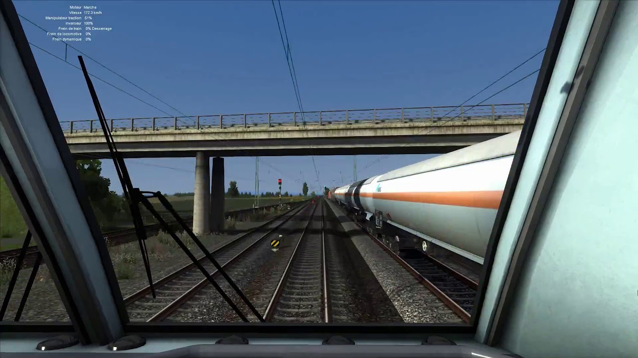 Timelapse Train Simulator 2020 : Basel Bad Bf - Freiburg Hbf (Final Version)
