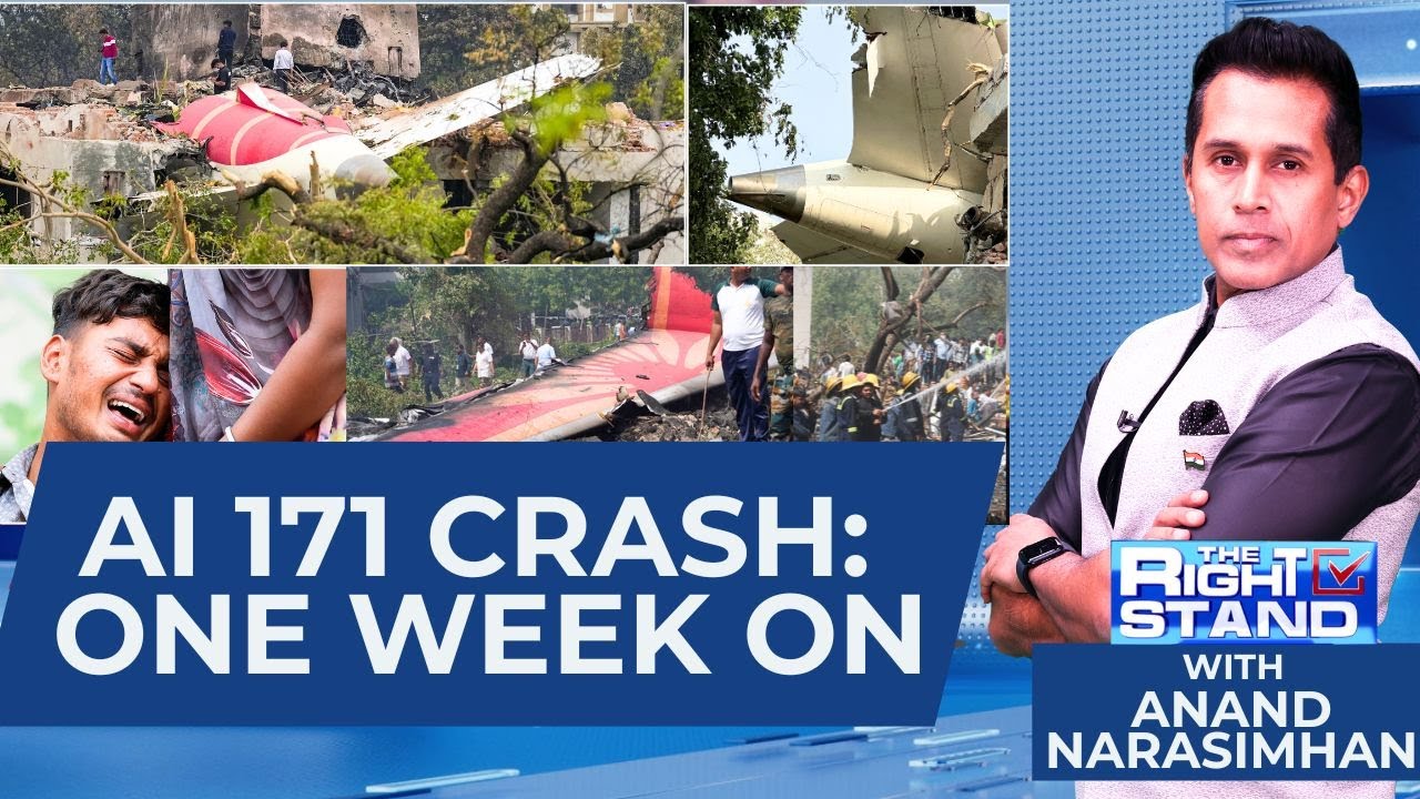 Probe Into Air India Flight AI 171 Crash: Black Box Sent to U.S. for Analysis | The Right Stand