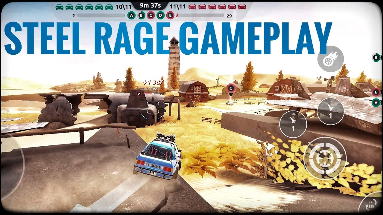Steel Rage - shoot them all - Battle