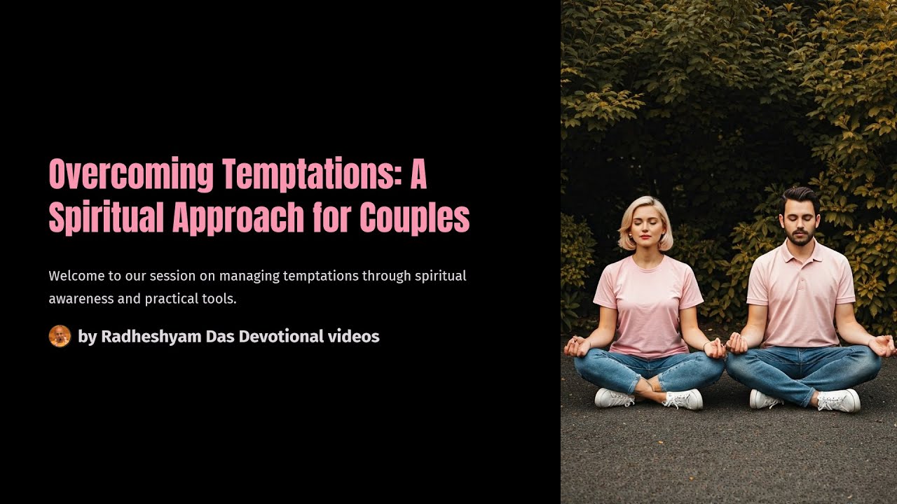 Overcoming Temptations of Illicit relations, unoffered food & social media | Atlanta | RadheshyamDas