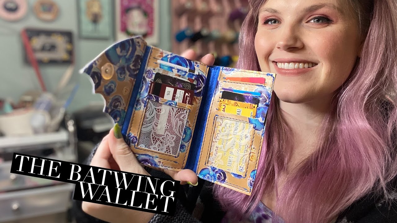 Making the Batwing Wallet by Brittalicious Delights!