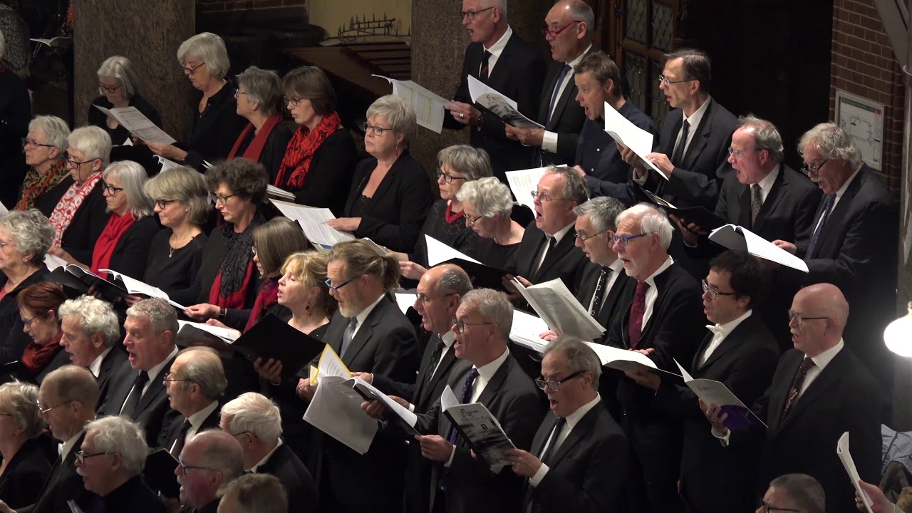 Fragment uit het scratch concert: Requiem van Fauré en de Cantique de Jean Racine.