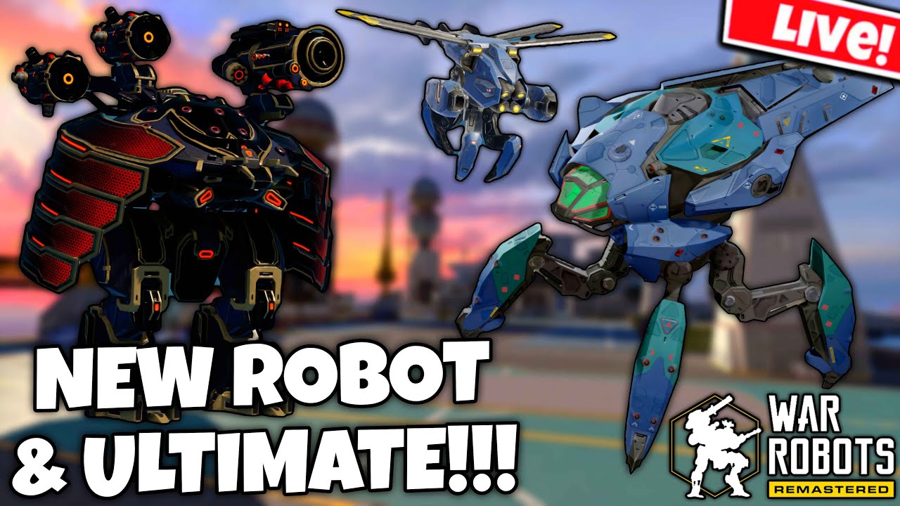 New ULTIMATE REVENANT & New ANAKSOR Robot | War Robots 11.8 Test Server