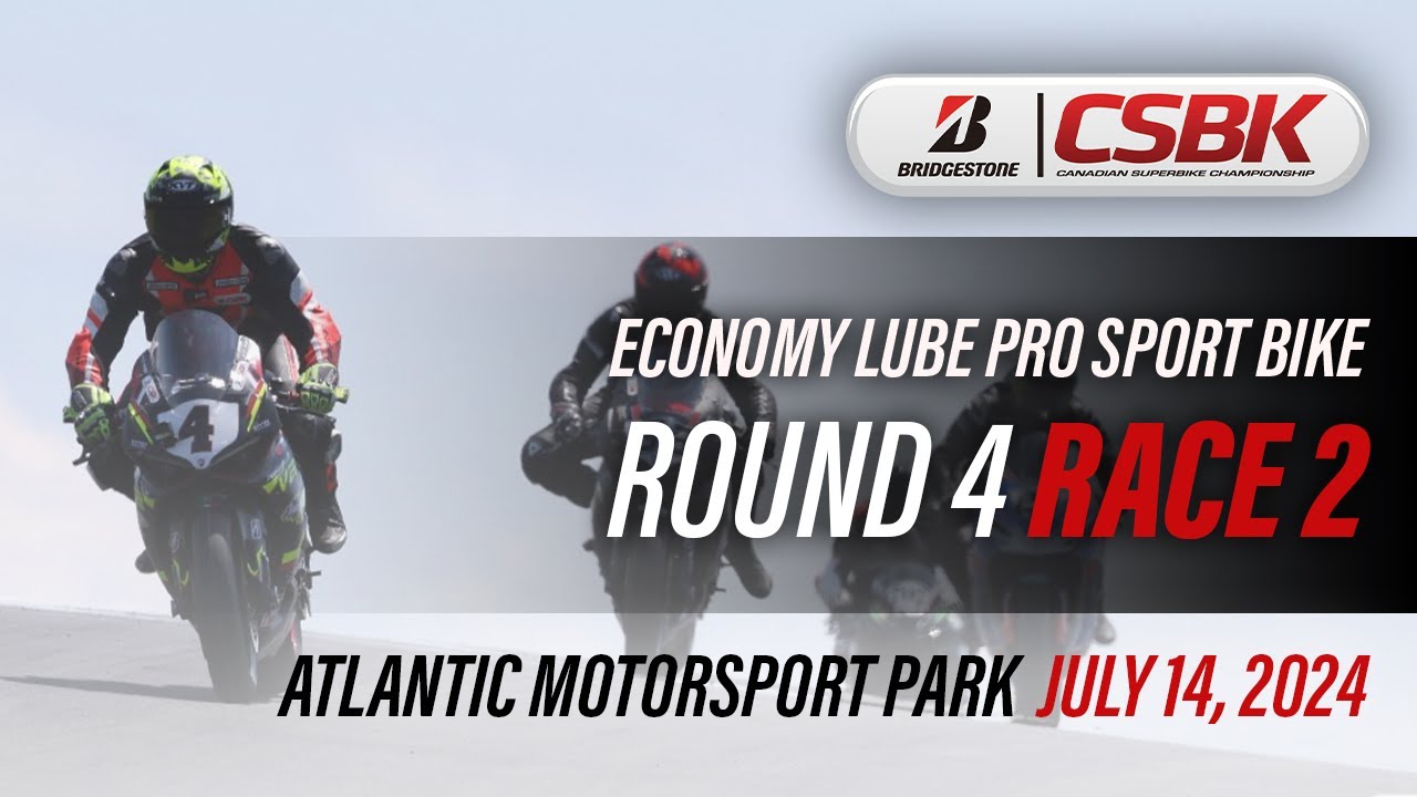 2024 Bridgestone CSBK - Economy Lube Pro Sport Bike Round 4, Race 2 at Atlantic Motorsport Park