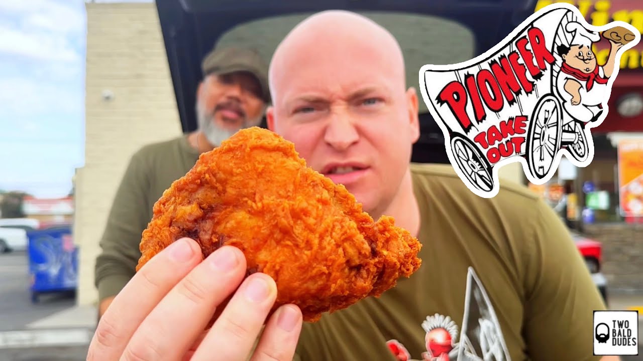 Не житель Калифорнии впервые попробовал курицу Pioneer!
