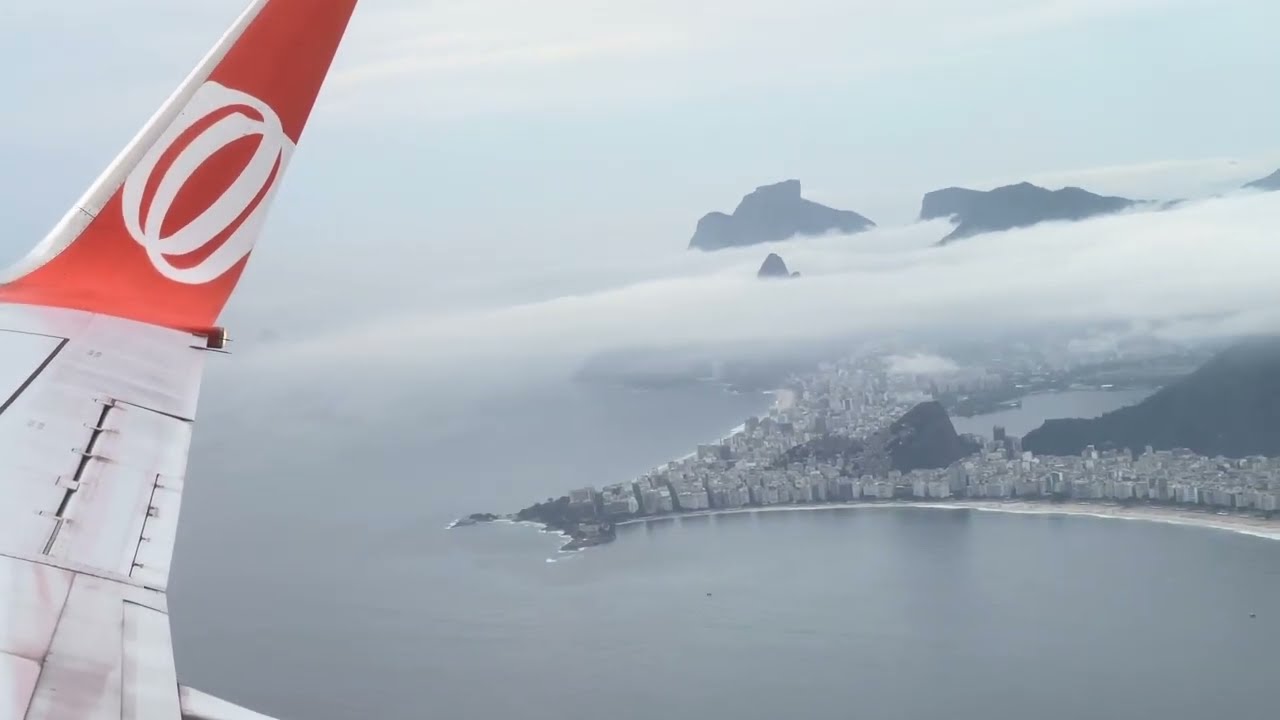 Take off from Rio de Janeiro - santos Dumont airport