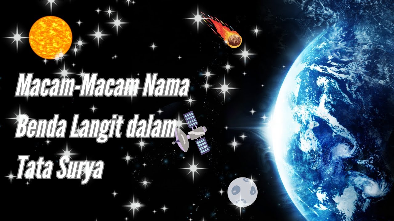 Macam Macam Benda Langit #bendalangit #tatasurya