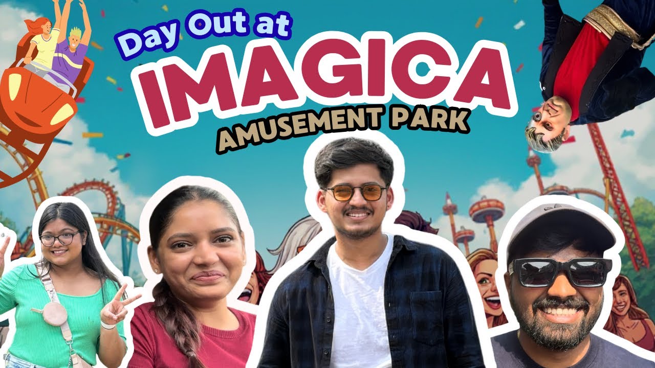 A Day at Imagica 🤯 That Turned Into a Full Story I Didn’t Expect 😳🎢✨ | Gaurang Shivani Yash Apurva