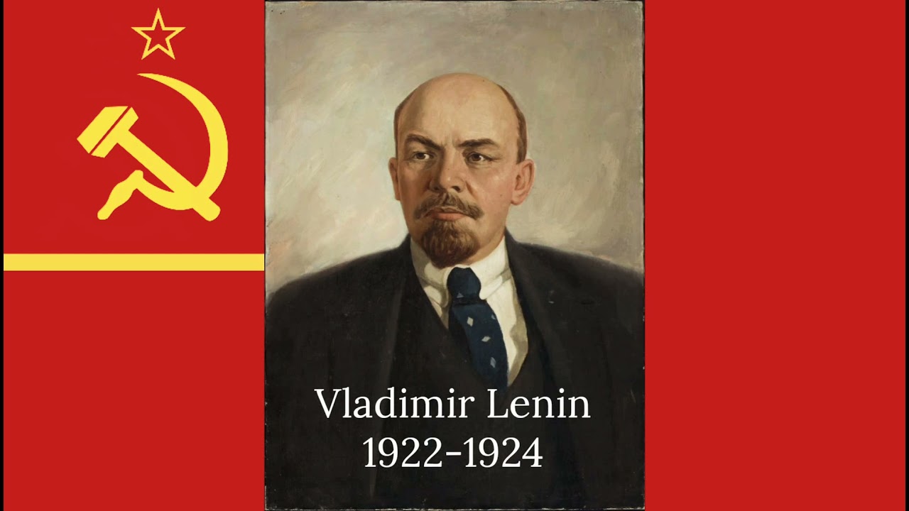 All USSR Leaders and All President of Russia. USSR/Russian Anthem