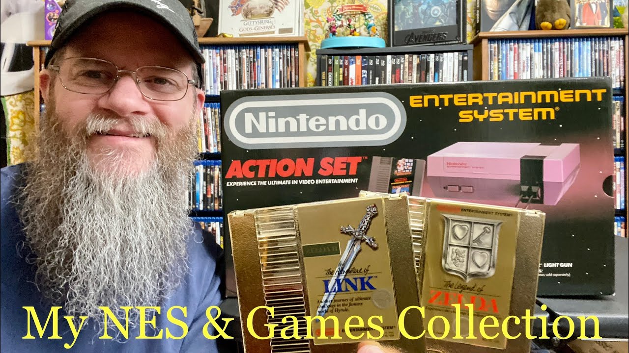 Мой набор действий и коллекция игр NES