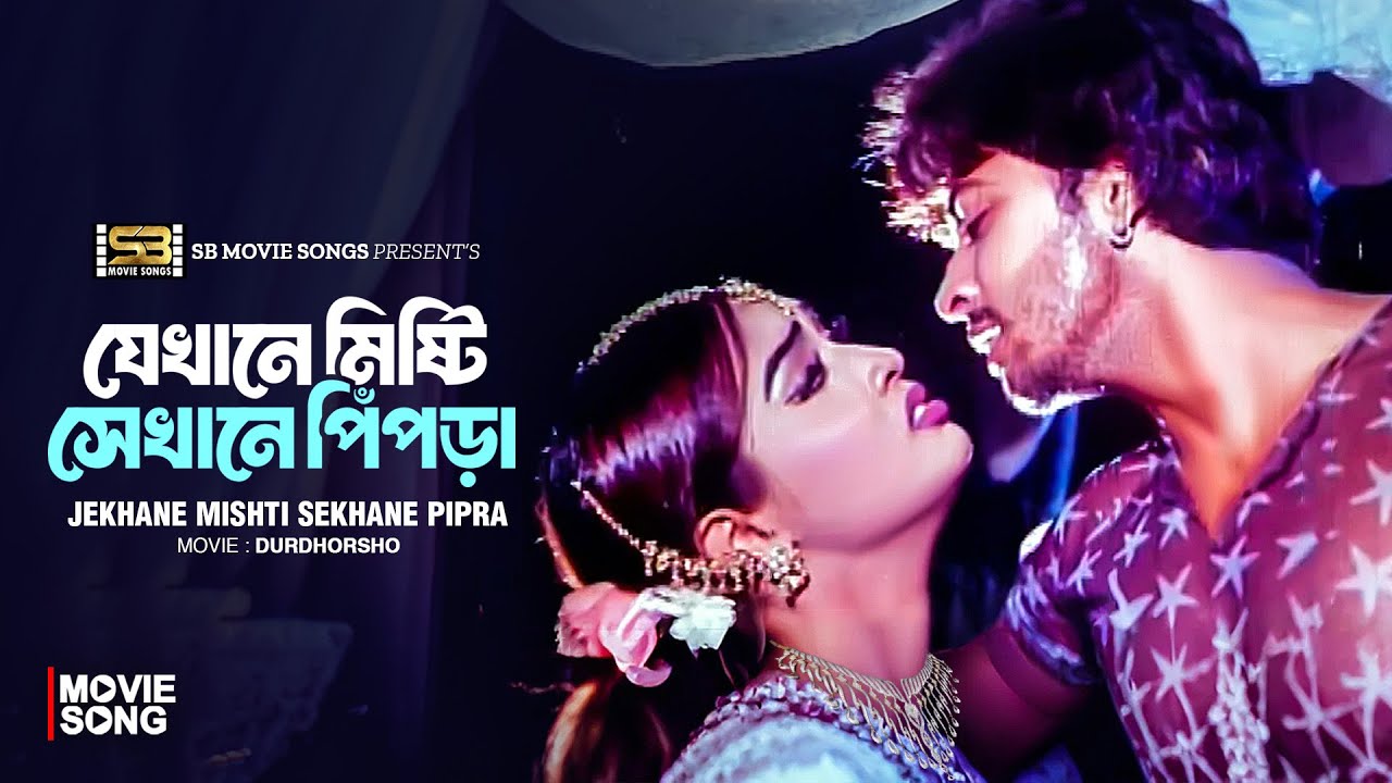 Jekhane Mishti Sekhane Pipra | যেখানে মিষ্টি সেখানে পিঁপড়া | Shakib Khan | Shakiba | Palash | Anima