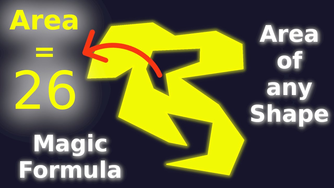 Формула площади любой фигуры | Теорема Пика