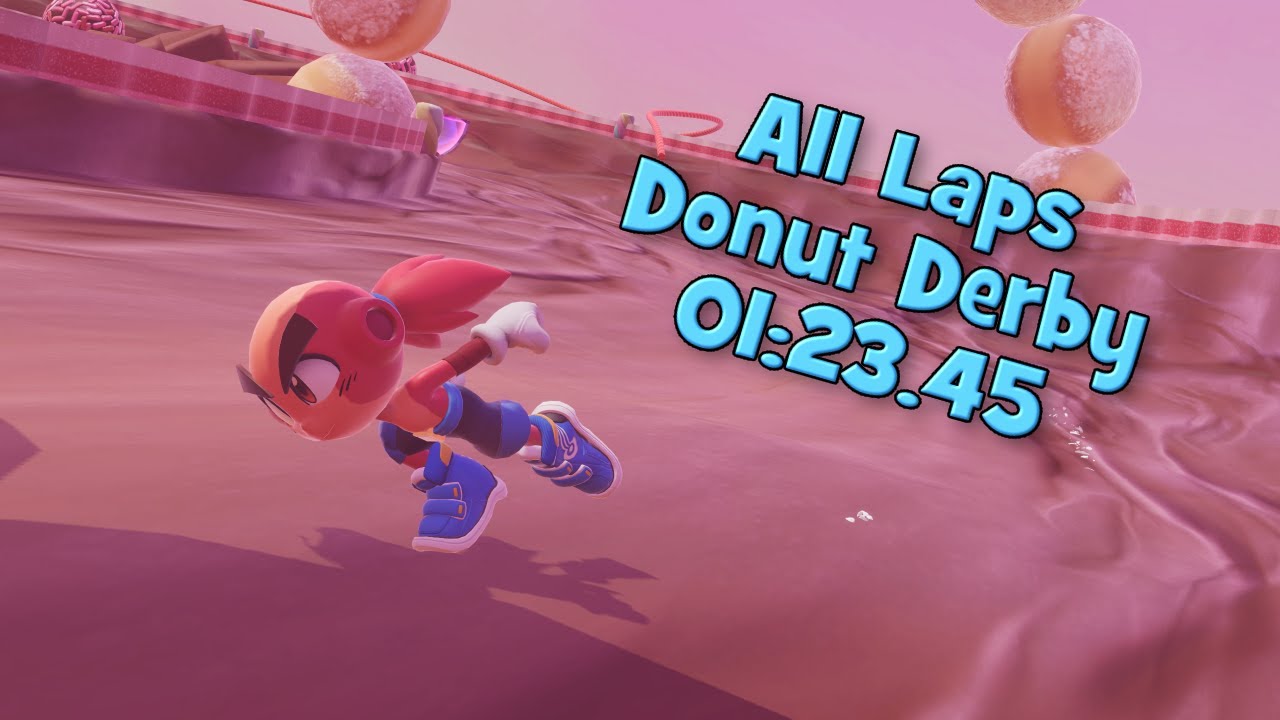 Rollin' Rascal Donut Derby Speedrun All Laps 01:23.45 WR