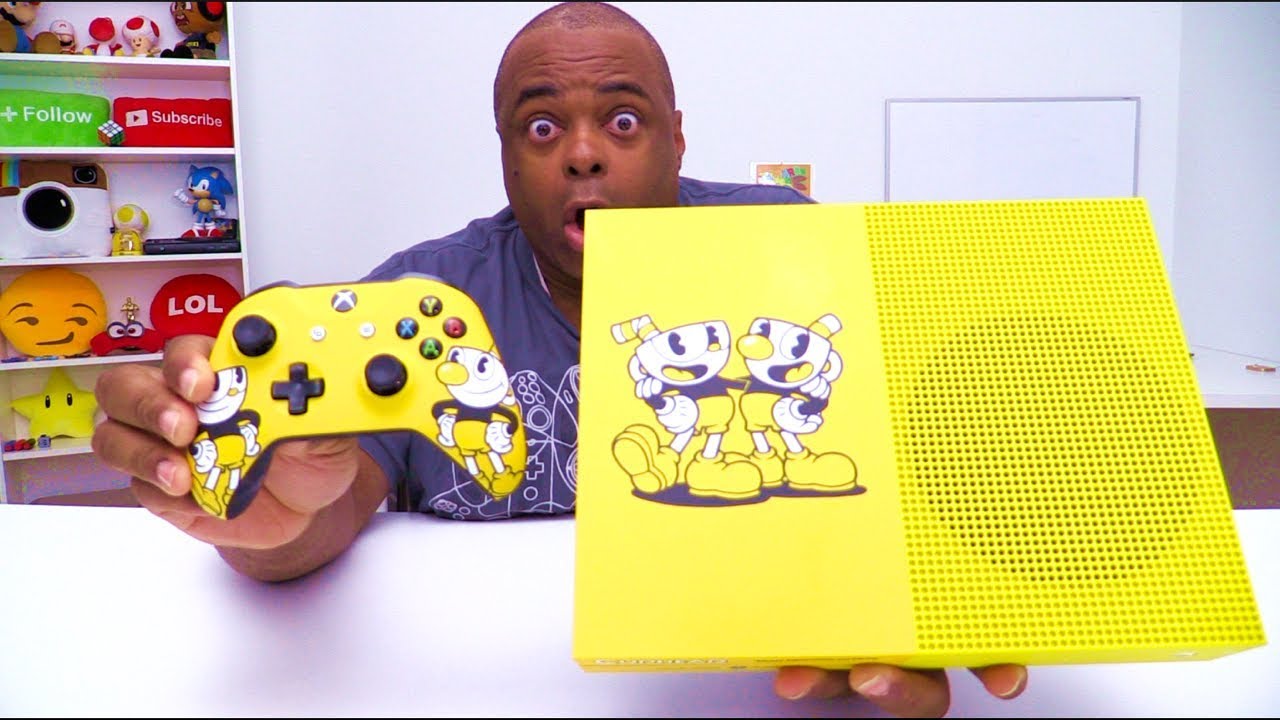 XBOX SENT ME THIS CUPHEAD CONSOLE! [NOT IN STORES!]