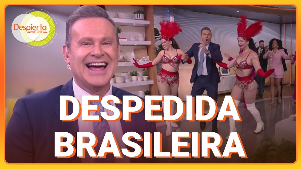 Emotivos mensajes, samba y más en la despedida de Alan Tacher rumbo a Brasil | Despierta América