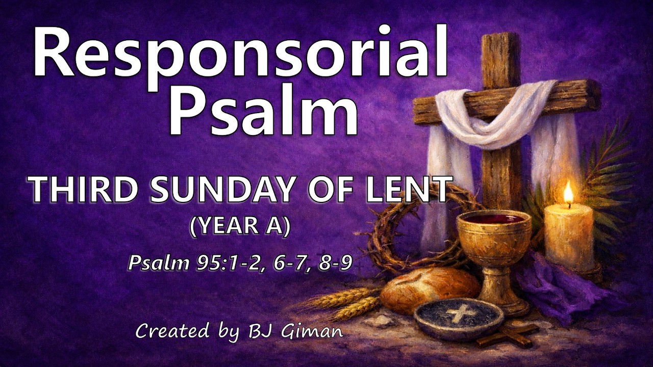THIRD SUNDAY OF LENT | RESPONSORIAL PSALM | YEAR A