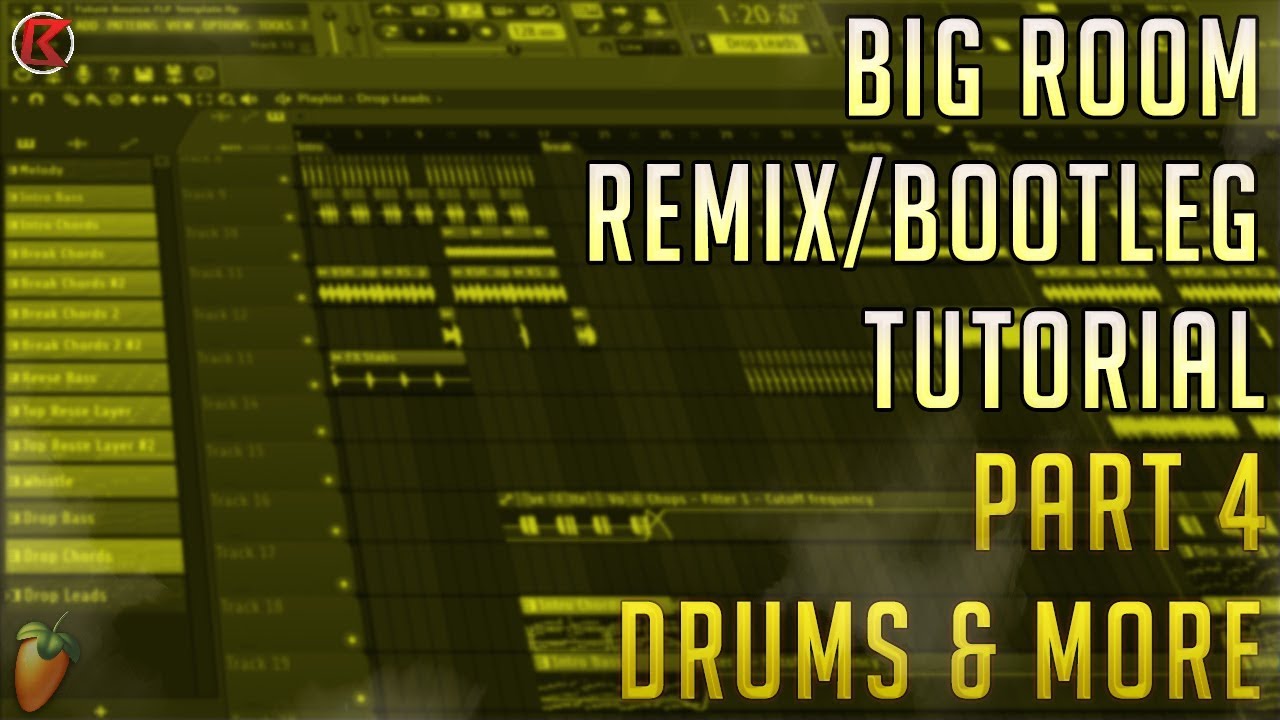 How To Make Big Room Bootleg | FL Studio 12 | 2019 [Part 4] (Drums & Climax)