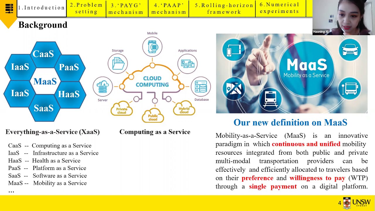 UNSW rCITI webinar on incentive-compatible mechanisms for resource allocation in MaaS