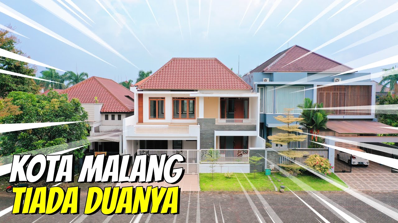 KOTA MALANG TIADA DUANYA!!! Rumah Mewah 5,95 MILYAR di Araya @ Malang