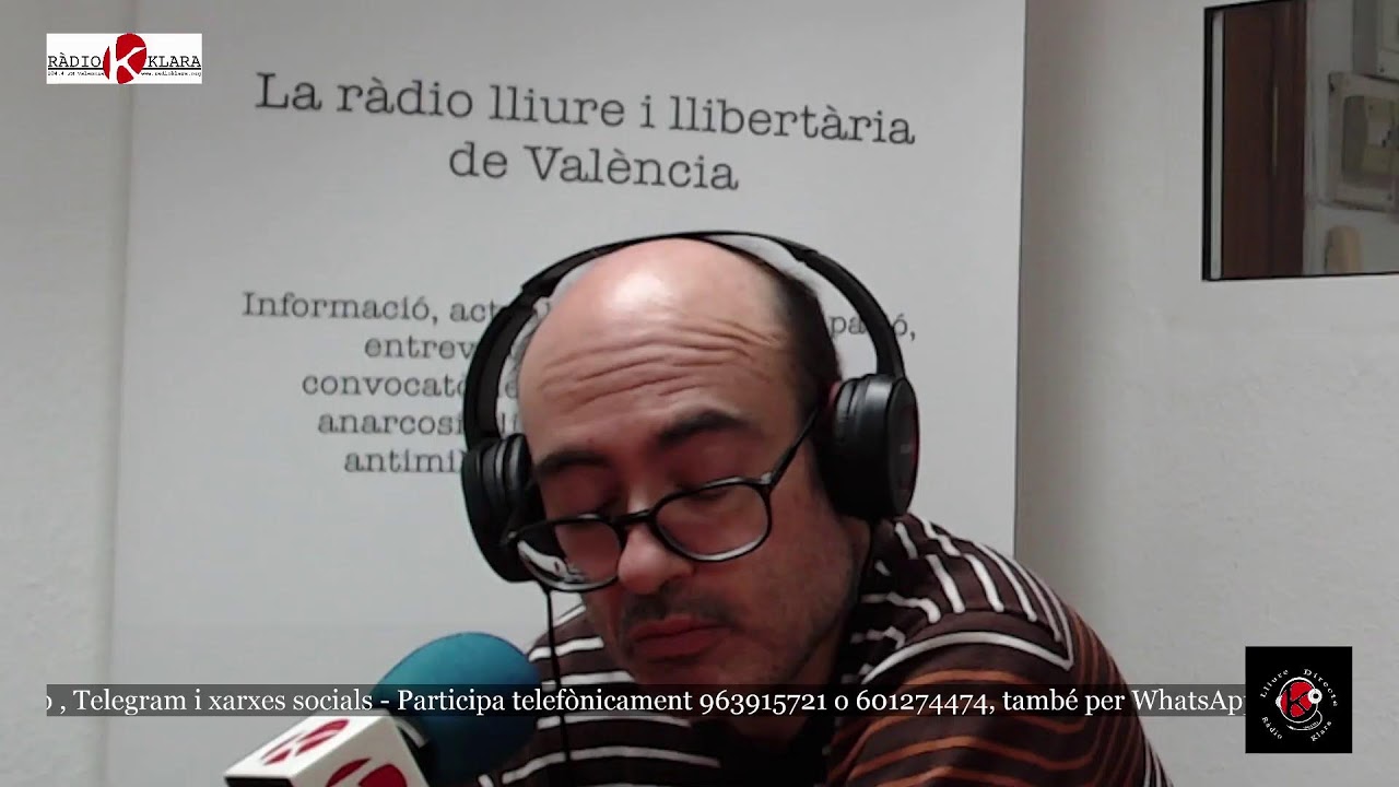 Ràdio Klara.  Lliure directe: DANA i Salut Mental. La Dissidència 12/11/24