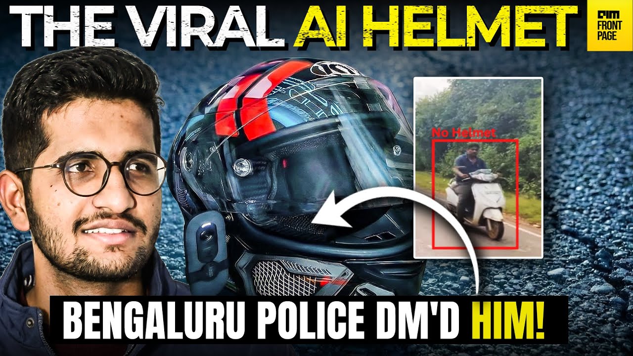 Bengaluru Techie&rsquo;s AI Helmet Snitches on Traffic Violators | Police React