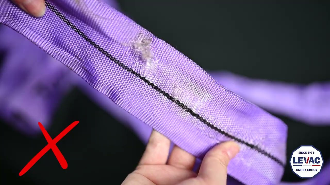 COMMENT RECONNAITRE UNE ÉLINGUE INUTILISABLE ?