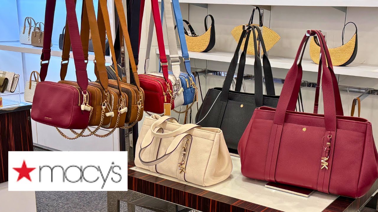 MACY'S MICHAEL KORS HANDBAGS 40% OFF /SHOP WITH ME |MARYLOU CHANEL