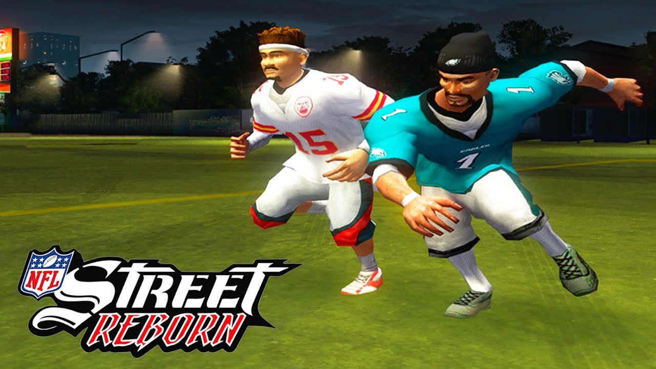 НОВЫЙ NFL Street 2: Hurts против Mahomes! (Игровой процесс NFL Street Reborn)