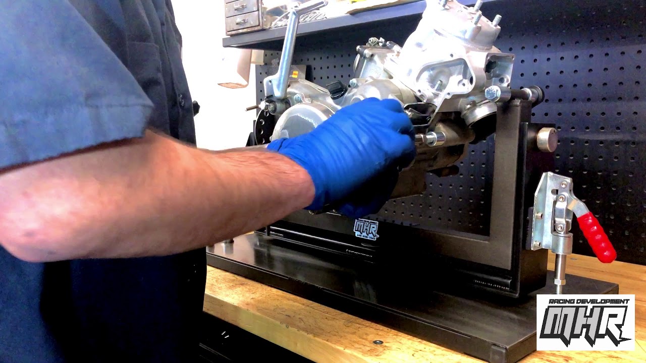 Dirt bike engine stand