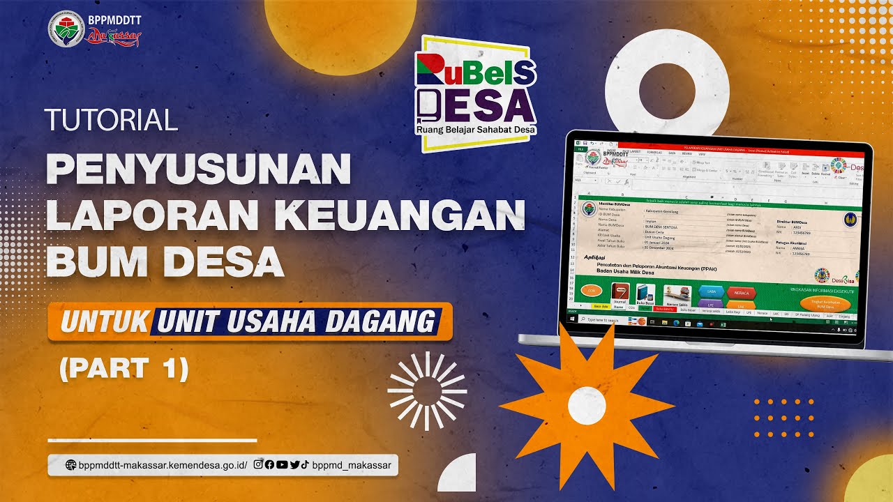 Tutorial Penyusunan Laporan Keuangan BUM Desa (Unit Usaha Dagang PART 1)