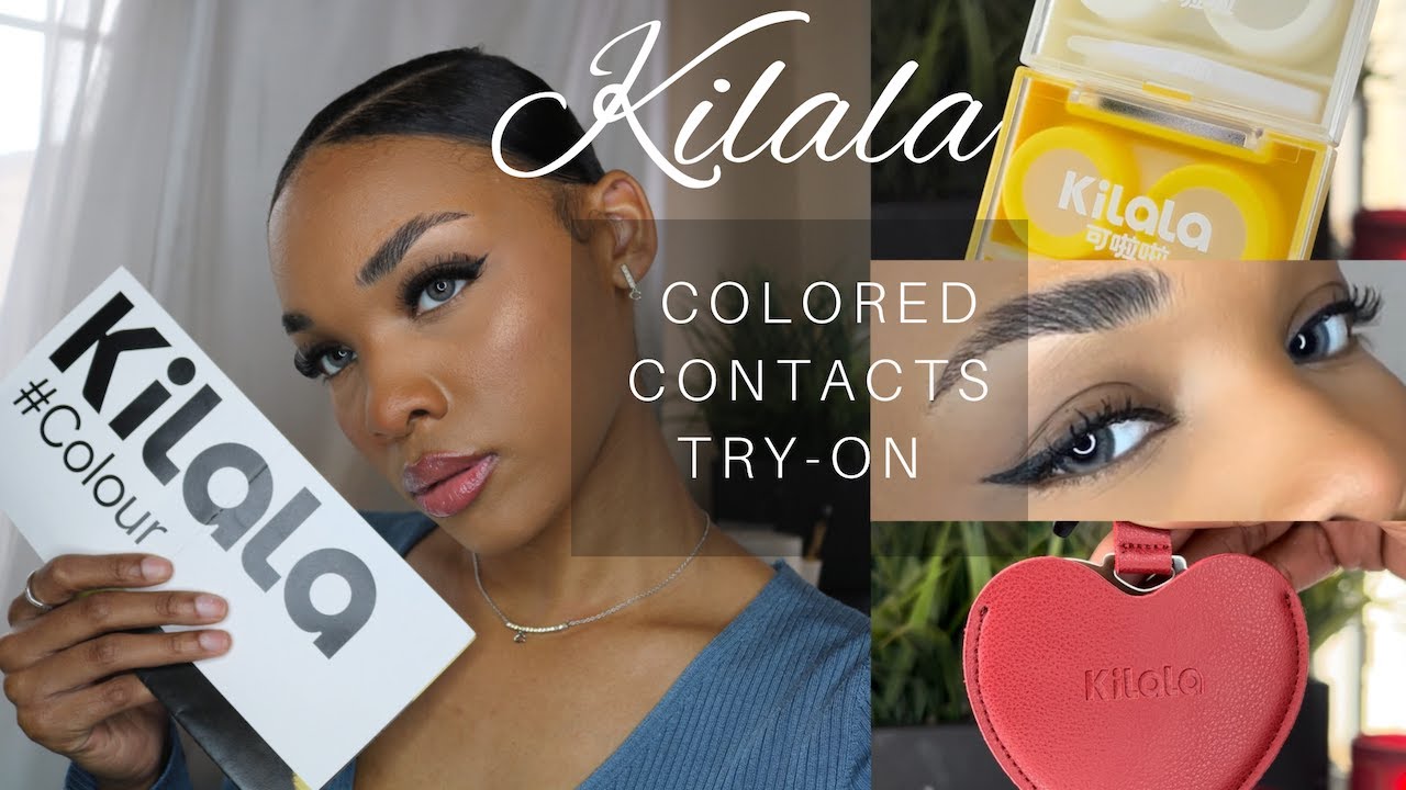 𝐊𝐈𝐋𝐀𝐋𝐀 𝐂𝐎𝐋𝐎𝐑𝐄𝐃 𝐂𝐎𝐍𝐓𝐀𝐂𝐓𝐒 𝐎𝐍 𝐁𝐑𝐎𝐖𝐍 𝐄𝐘𝐄𝐒 | 𝐓𝐑𝐘-𝐎𝐍