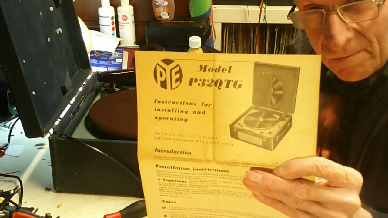 Pye Radiogram - Now just a Gram!