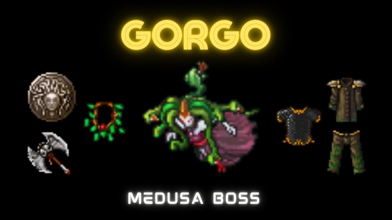 GORGO - Medusa Boss - Killing in the name of Task - TIBIA