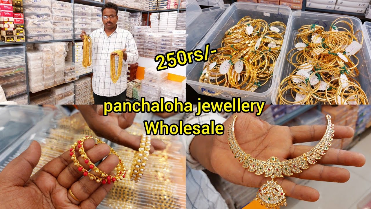 Chickpet wholesale panchaloha dailywear jewellery| starting @249rs | single piece courier