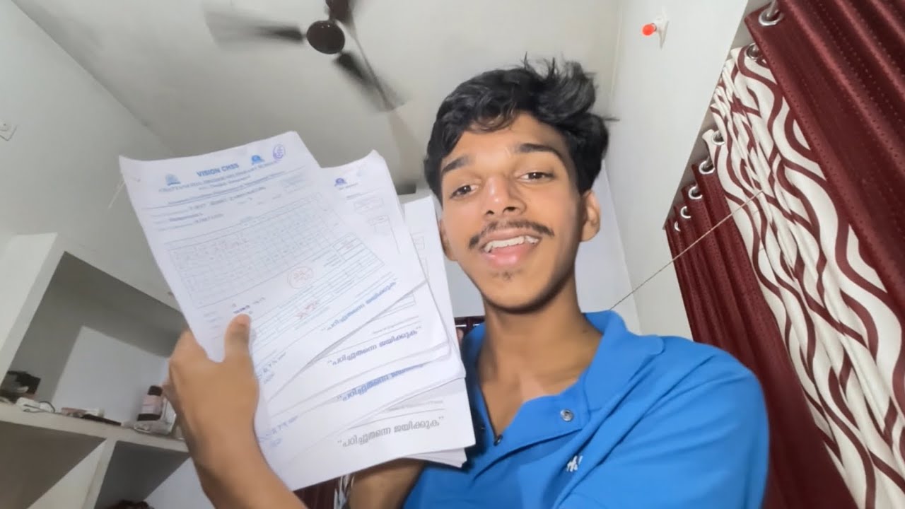 My Plus One Onam Exam Marks🥴Went to exam without studying😂Understood one thing..!!😬Abhinav AK
