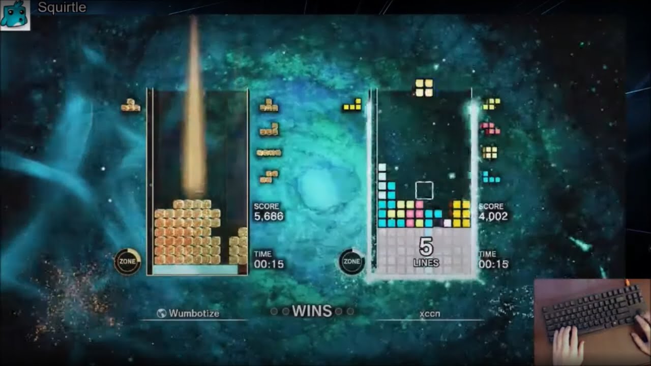 Tetris Effect Zone Battles! Expert Gameplay, Climbing SR