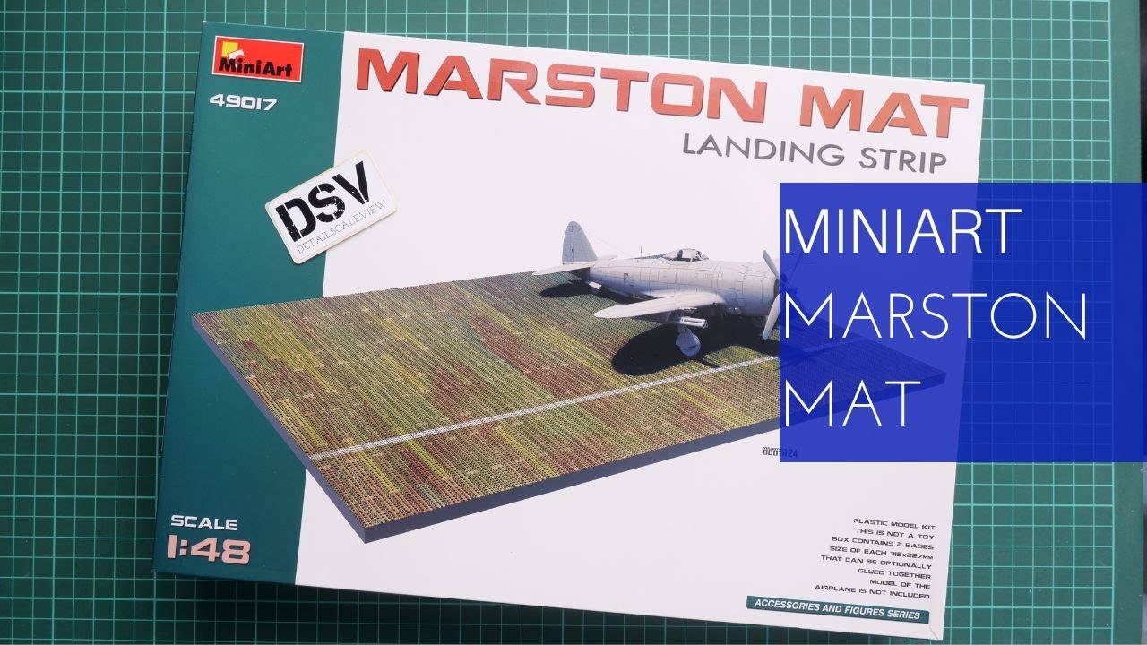Miniart 1/48 Marston Mat Landing Strip (49017) Review