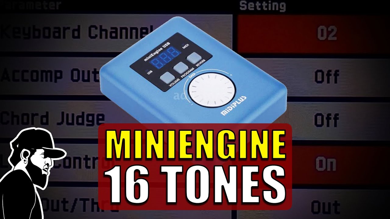 Use 16 Timbres No MIDIPlus miniEngine (Feat MZ-X500) | Tudo Sobre Teclado Musical