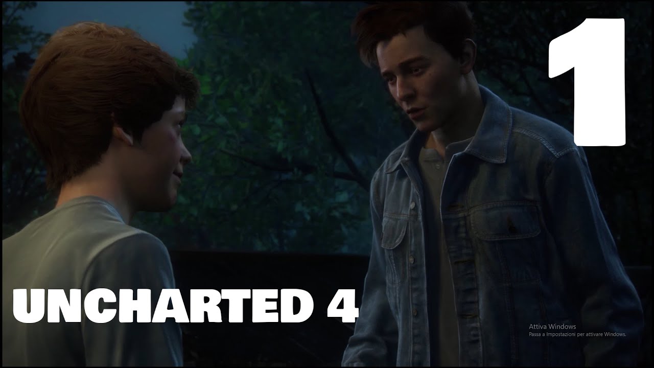 UNCHARTED 4(GAMEPLAY-PARTE 1)L'INIZIO
